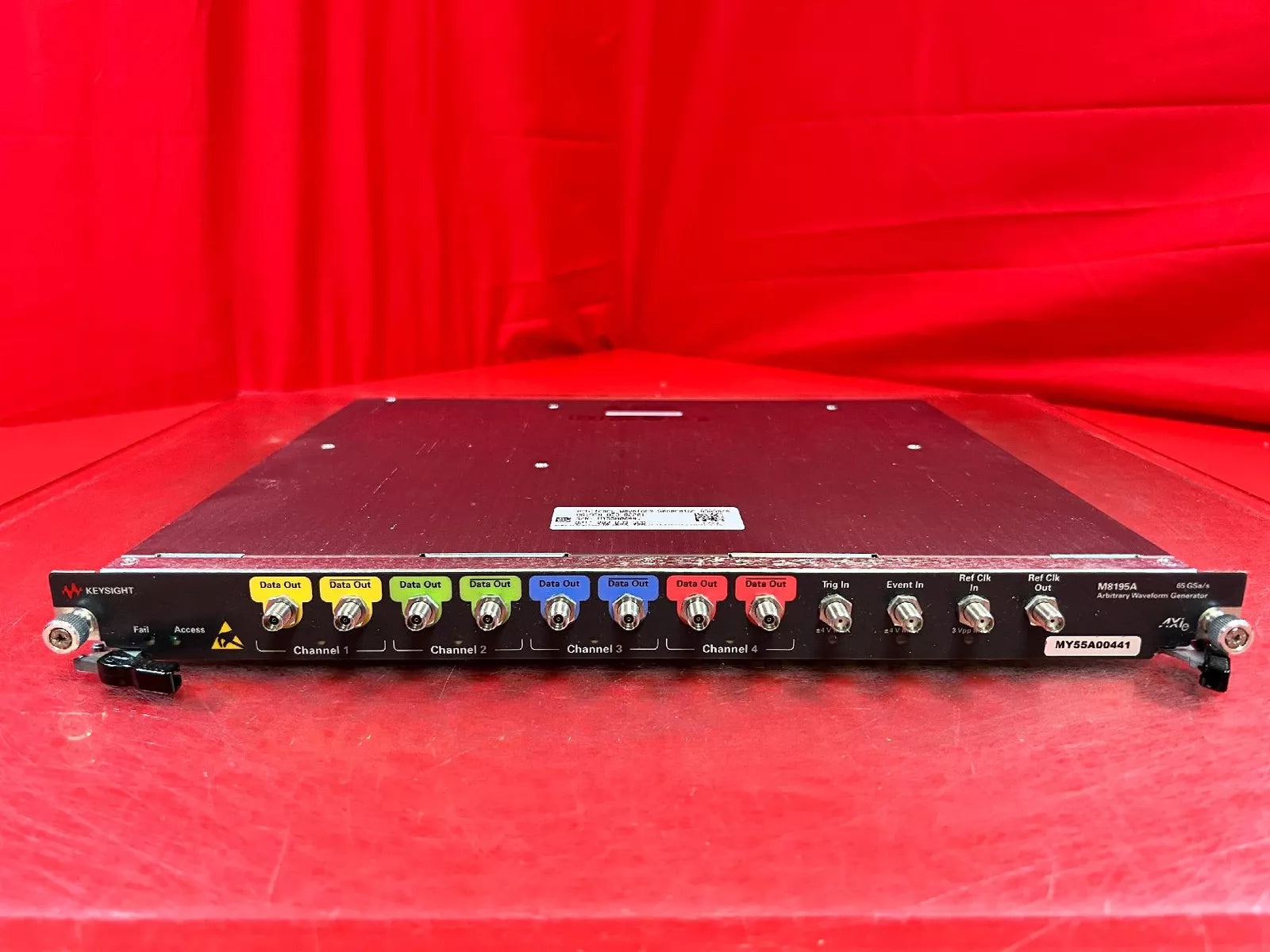 Agilent/Keysight M8195A Opt. BU3, SCD, 65GSa/s Arbitrary Waveform Generator