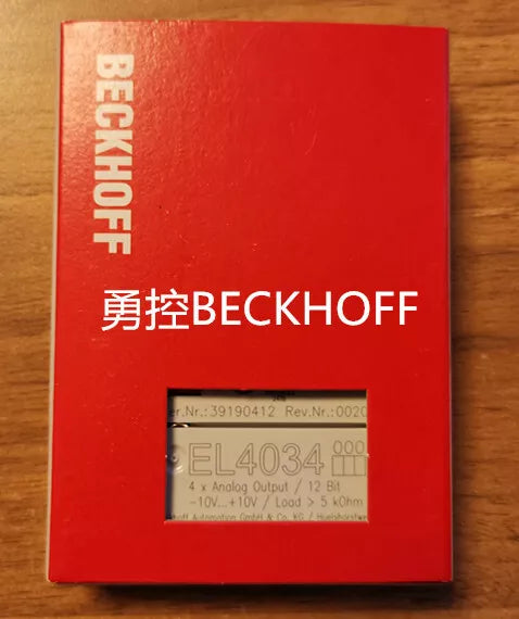 1PC NEW BECKHOFF EL4034 module #L1666 LZ