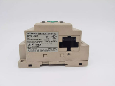 Omron ZEN-20C1DR-D-V2 Programmable Relay CPU Unit