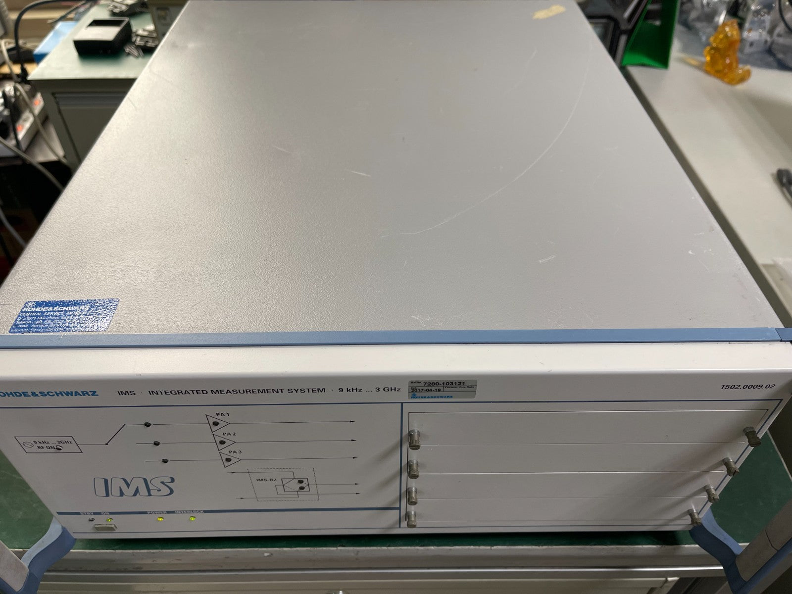 Rohde & Schwarz IMS Integrated Measurement System 9kHz-3GHz , Interlock key _002 - XG eqpt