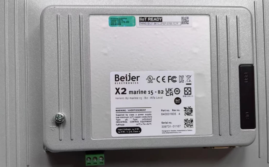 1pcs Beijer touch panel X2 marine 15-B2 640001605