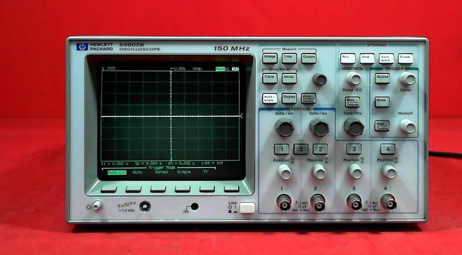 Agilent/Keysight 54602B 2 Channel 150 MHz Oscilloscope, SN US38070362