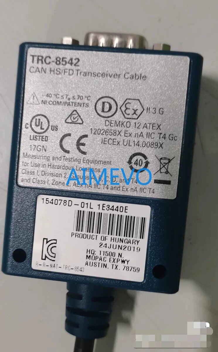 National INSTRUMENTS NI TRC-8542 783699-02 Transceiver Cable, 18 in - New