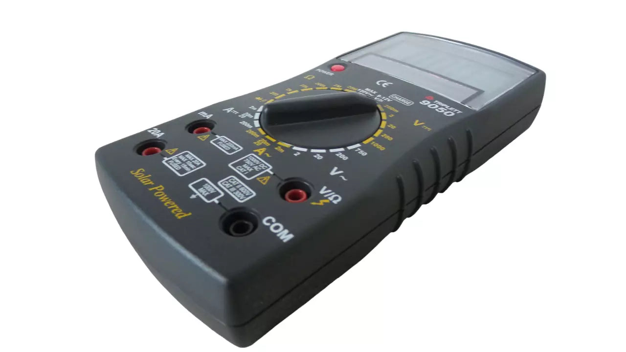 Solar Powered Triplett 9050 Digital Multimeter