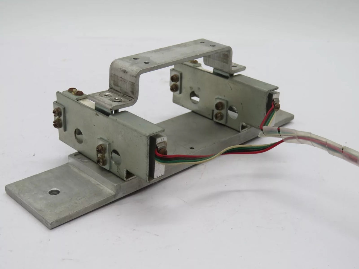 Industrial Mounting Bracket with Wiring - Metal Frame Assembly