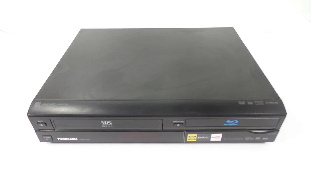 Panasonic DMP-BD70V Blu-ray/VCR/VHS Combo Media Player -  No Remote