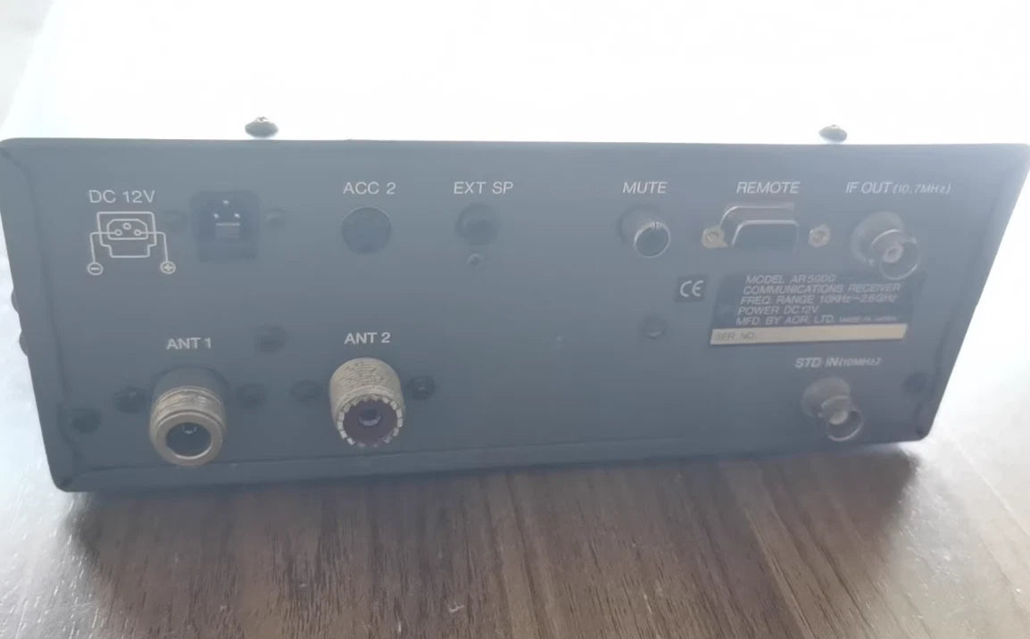 1pcs AOR AR5000 broadband receiver interphone receiving frequency10Khz -2600MHZ
