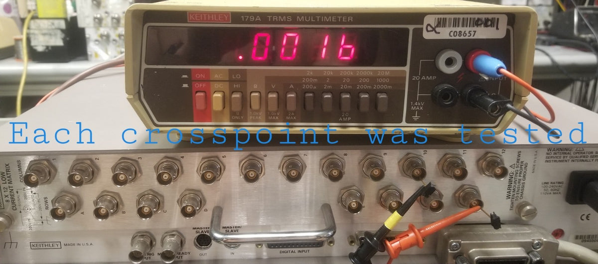 Keithley 7174A Low Current Matrix Card