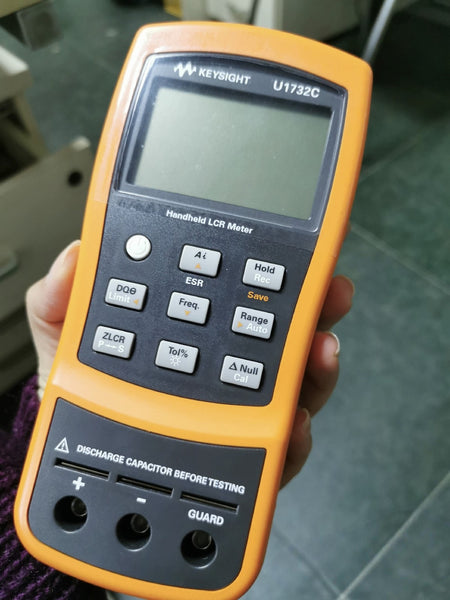 Keysight U1732C Handheld LCR Meter with Multiple Test Frequencies