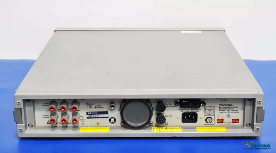 Agilent 3458A 8.5 Digit Multimeter with 1000V AC RMS Option Calibrated Keysight