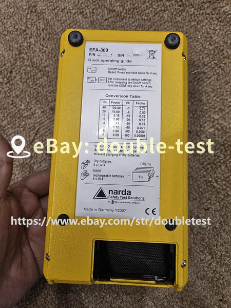 1PC Narda EFA-300 Low-Frequency Electromagnetic Analyzer Main Unit