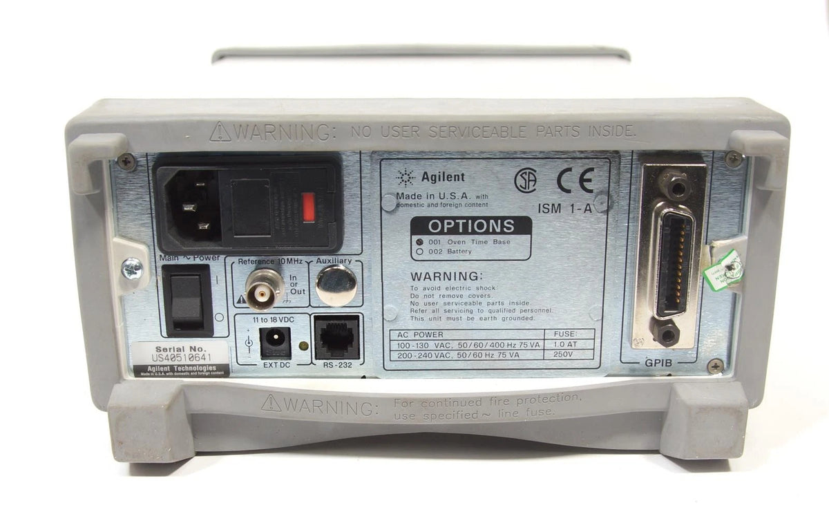 Agilent Keysight 53151A 26.5GHz CW Microwave Frequency Counter
