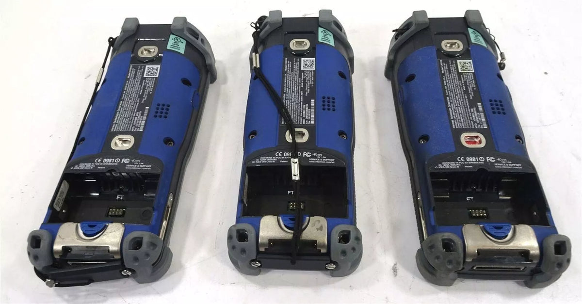 Lot of 3 Intermec CK61NI Handheld Computer Barcode Scanner Bundle