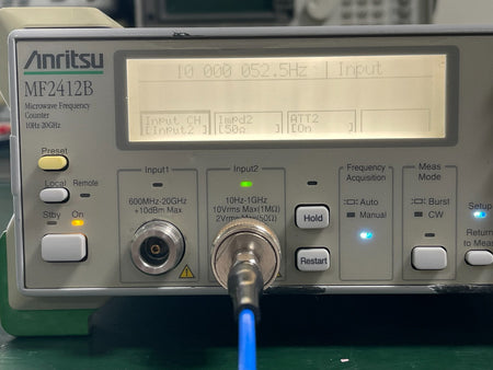 Anritsu MF2412B 10 Hz to 20 GHz Microwave Frequency Counter _7708 - XG eqpt