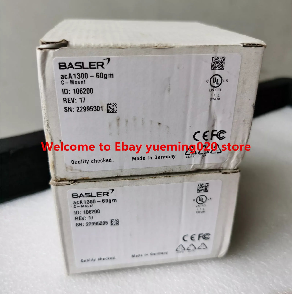 BASLER acA1300-60gm 106200 - XG eqpt