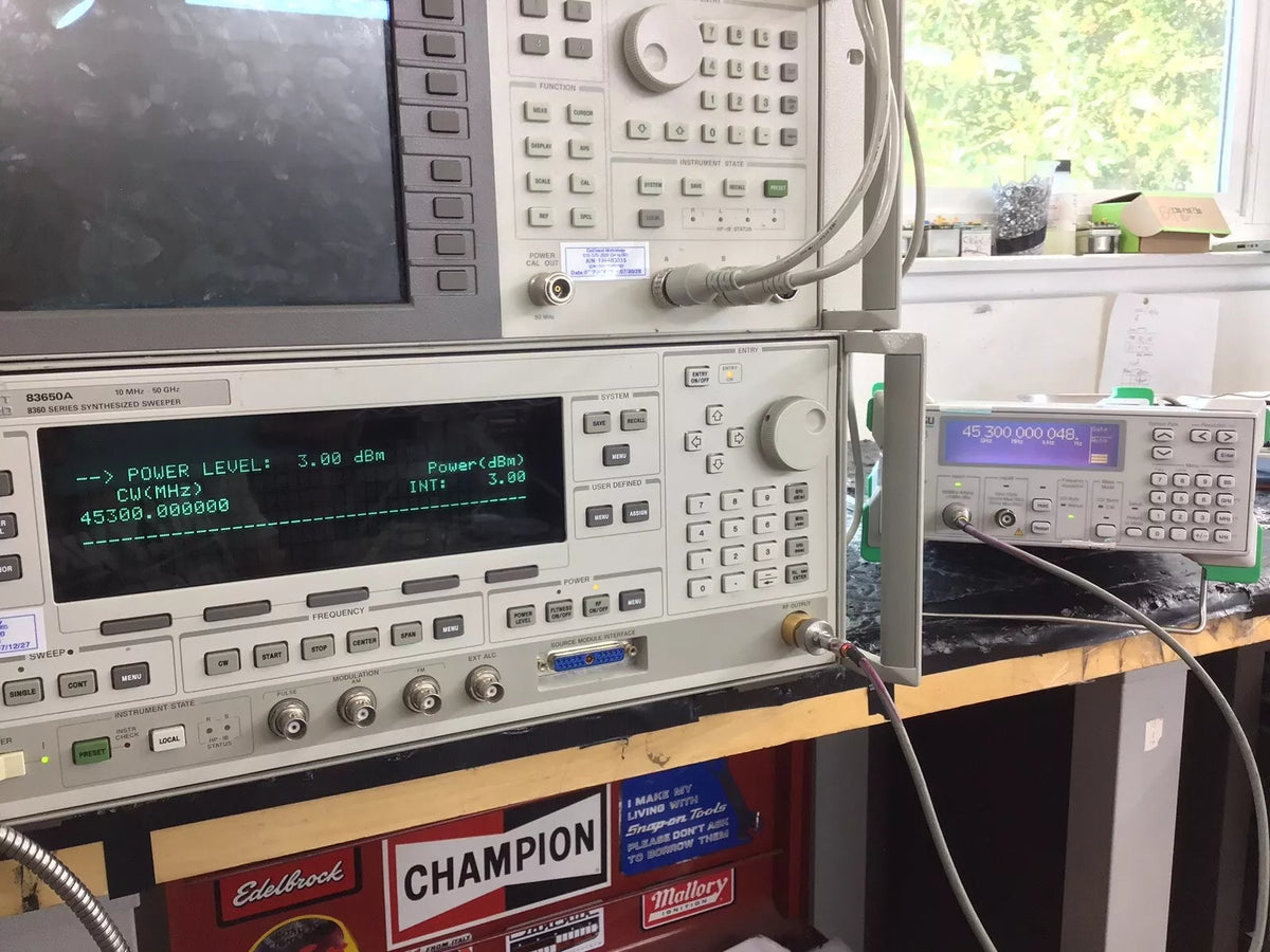 Anritsu MF2414B 10Hz - 45.5 GHz Microwave Frequency Counter with NIST Calibration Option 3