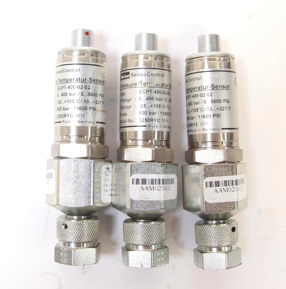 Parker SensoControl Service Master SCM-340-2-02 Hydraulic / Pneumatic Test Kit