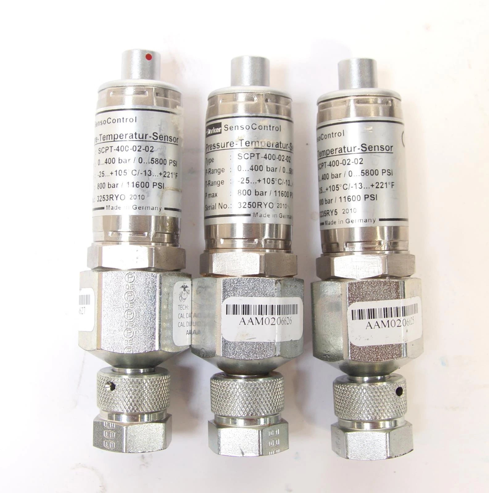 Parker SensoControl Service Master SCM-340-2-02 Hydraulic / Pneumatic Test Kit