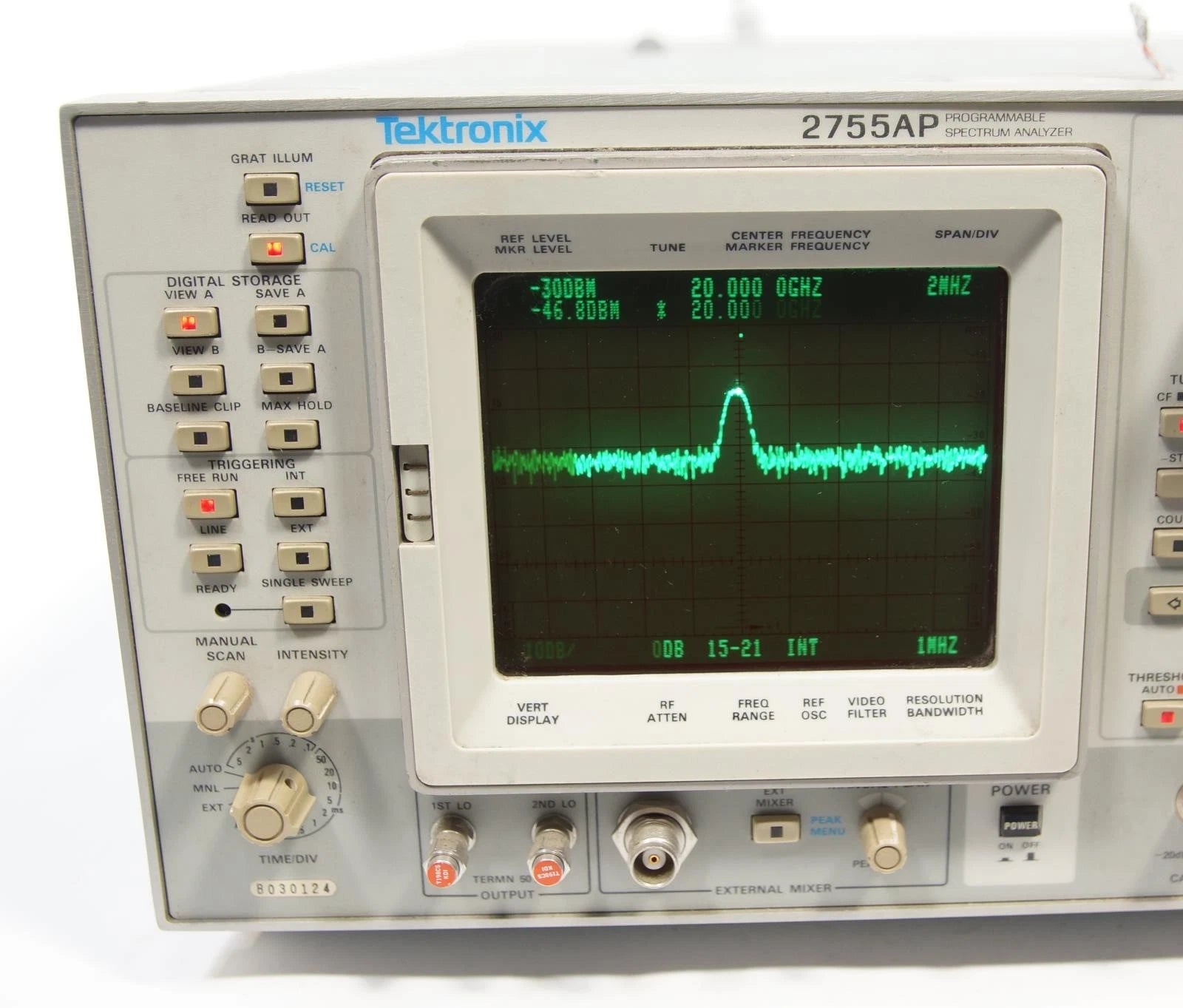 Tektronix 2755 AP Programable Spectrum Analyzer 10 kHz to 21 GHz