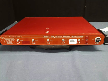 Holzworth HS9005A 5CH Phase Coherent RF Synthesizer with Opt. A2 E3 CMOS OCXO(227)
