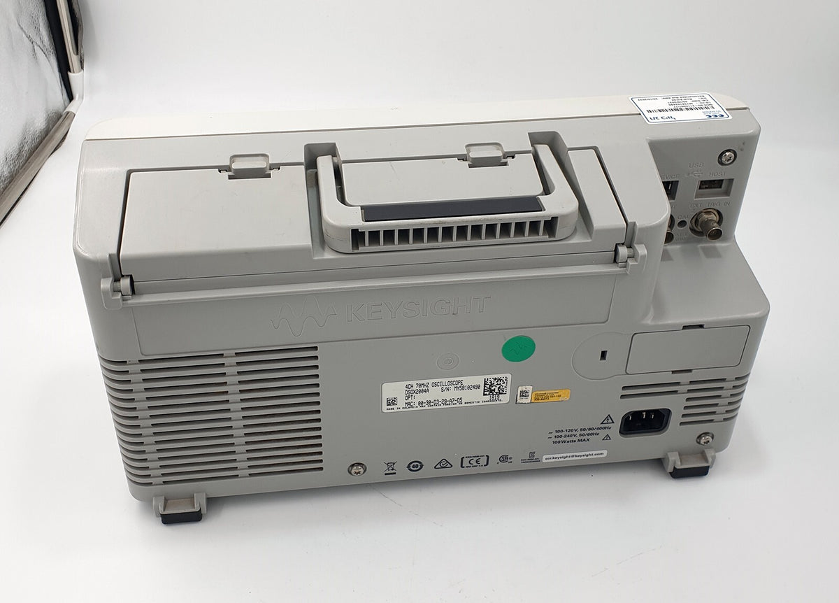 Keysight DSOX2004A 70 MHz 4-Channel Digital Storage Oscilloscope