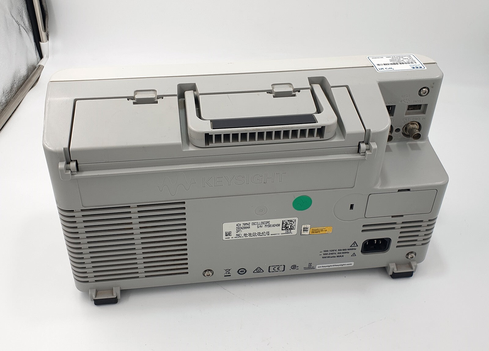 Keysight DSOX2004A 70 MHz 4-Channel Digital Storage Oscilloscope