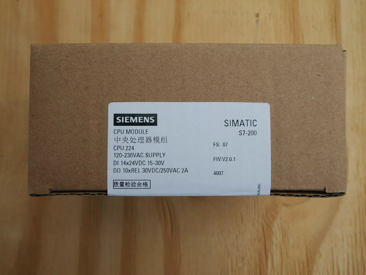 SIEMENS 6ES7 214-1BD23-0XB0 PLC Module - New in Box - XG eqpt