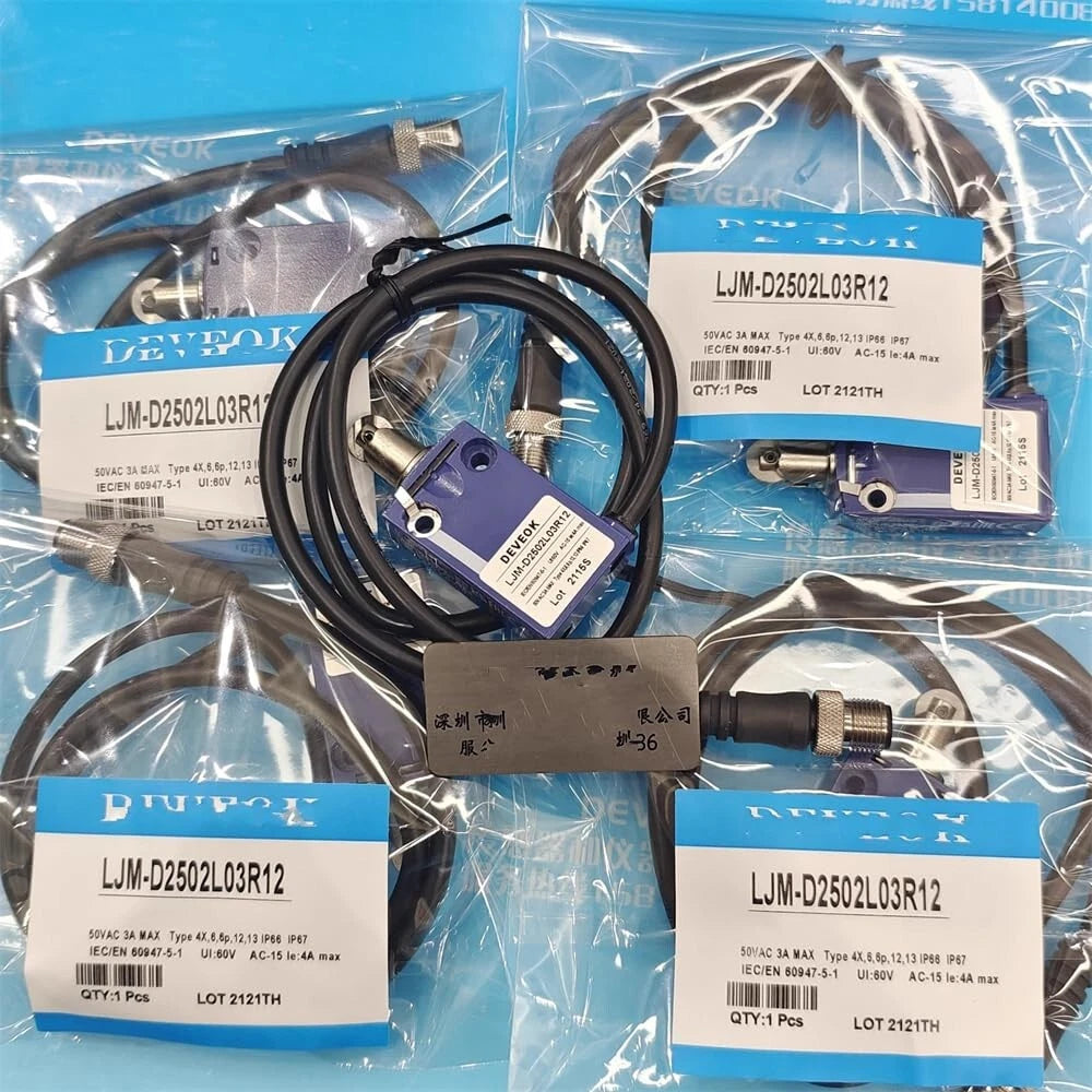 1PC New LJm-D2502L03R12 Limit Switch for Industrial Use