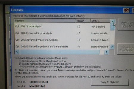 Agilent 86100C Infiniium DCA Oscilloscope Mainframe
