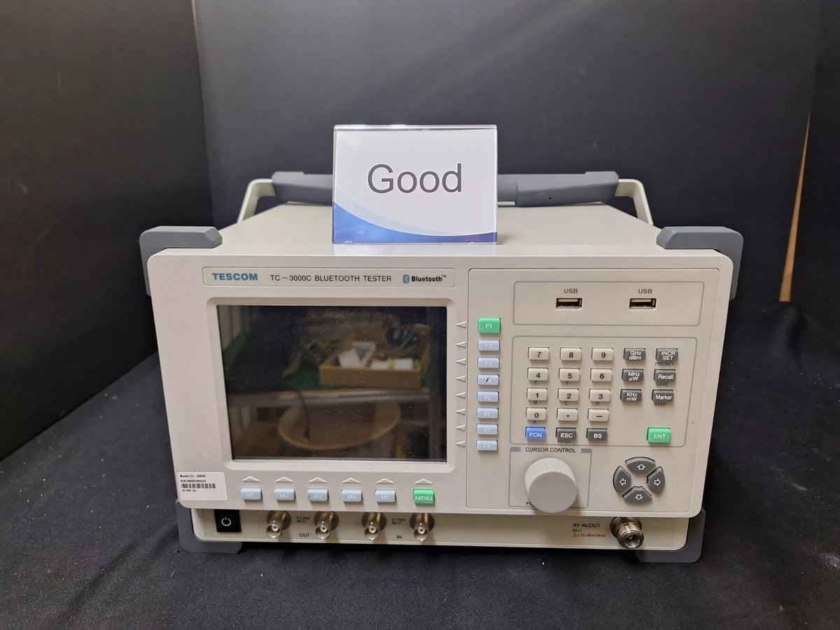 Tescom TC-3000C Bluetooth Tester with Options 00 10 20 40 (0552)