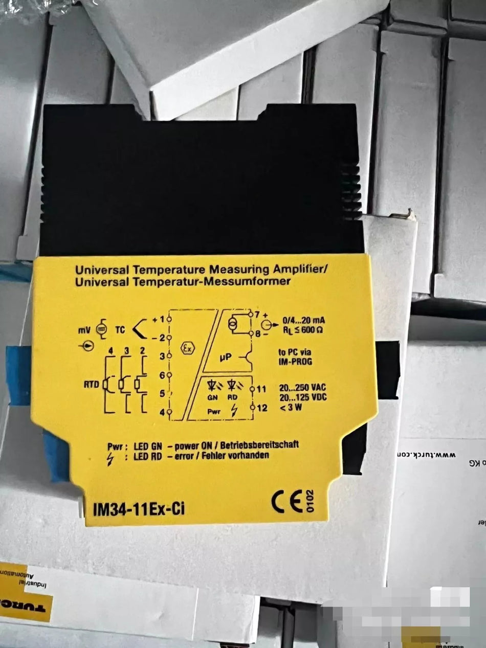 1pc NEW TURCK IM34-11Ex-Ci Relay #VDC8 CH