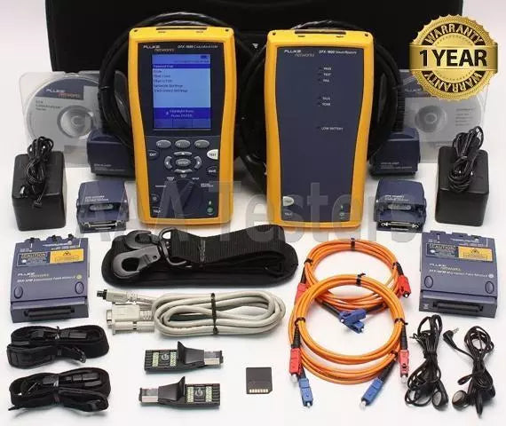 Fluke Networks DTX-1800 Cat6 MM Fiber Cable Analyzer DTX-MFM DTX1800 DTX-1800-M