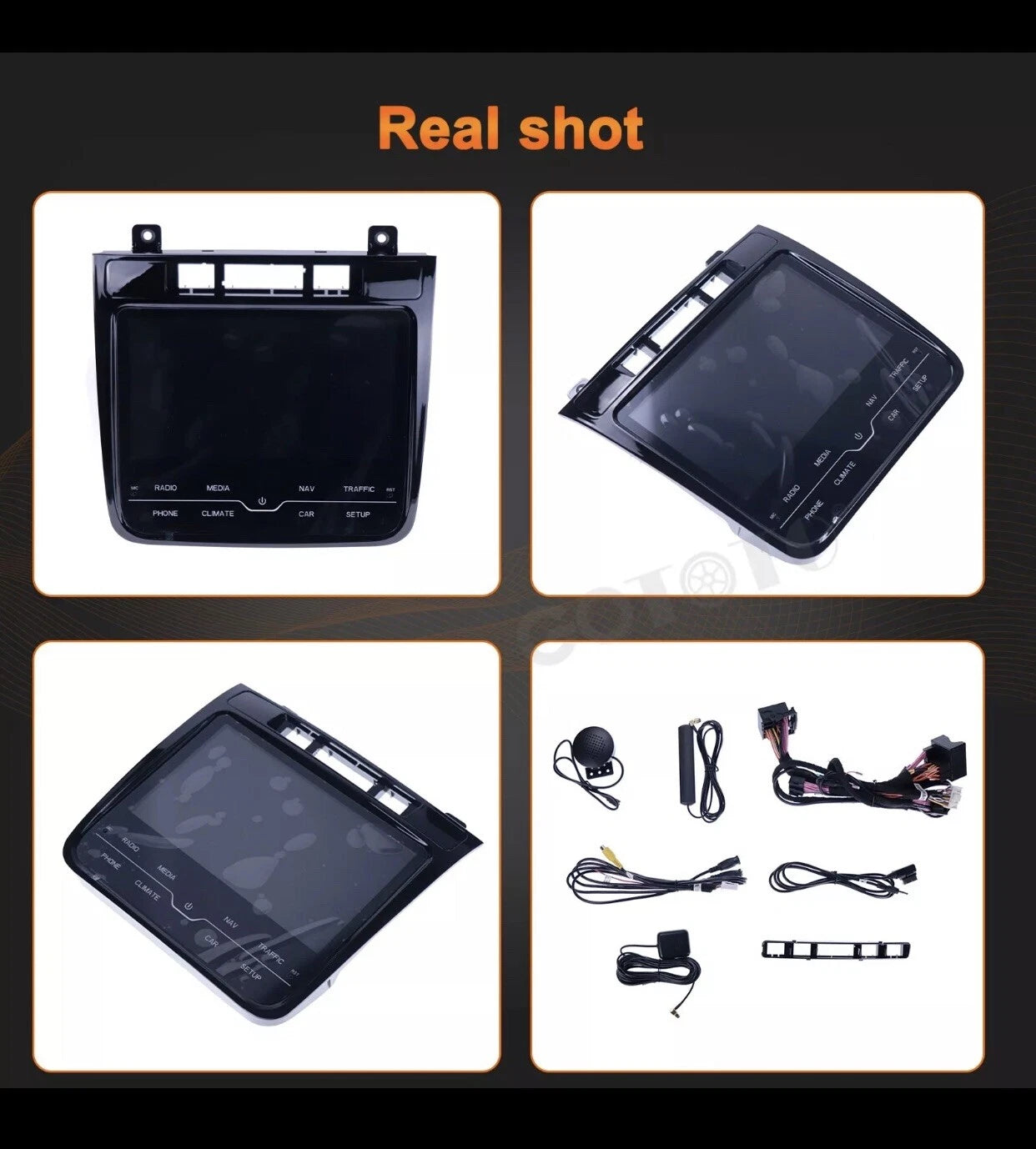 Volkswagen Touareg 2Din Android Car Radio Stereo Receiver 2011-2017