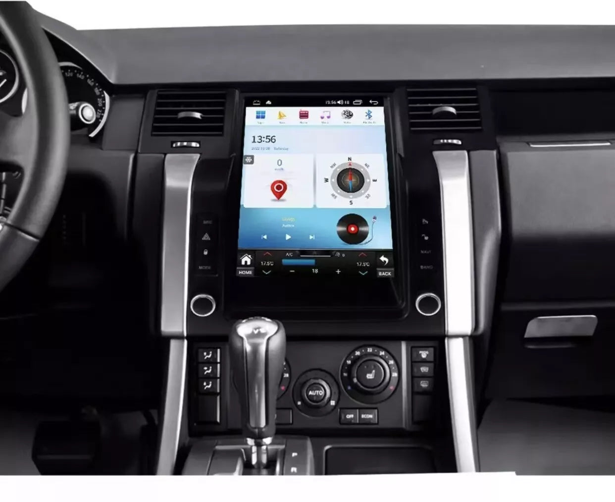 Car Radio Stereo GPS for Land Range Rover Sport 2005-2009 Head Unit Tesla