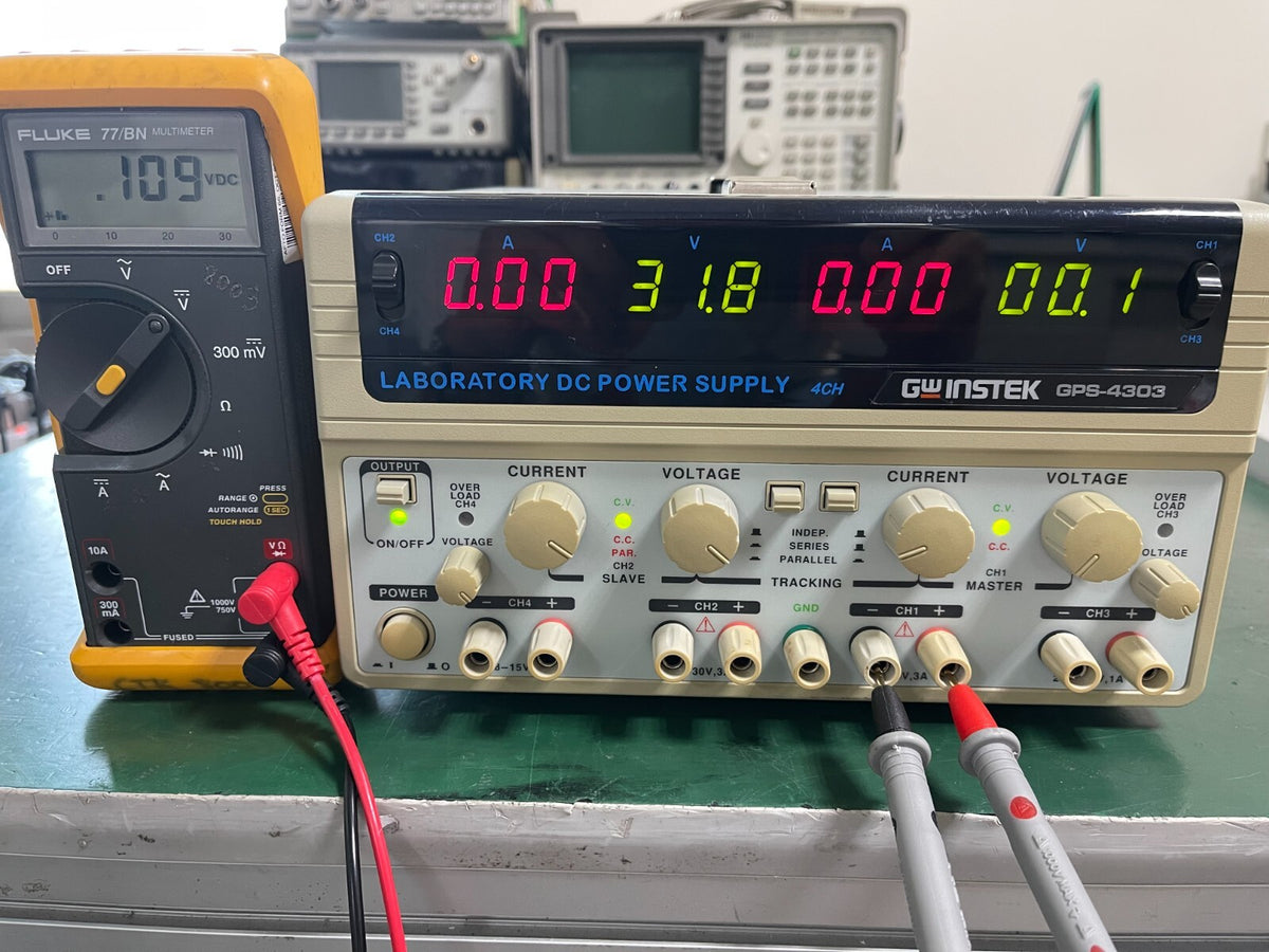 GW Instek GPS-4303 4 Channel Laboratory DC Power Supply _ 922913 - XG eqpt
