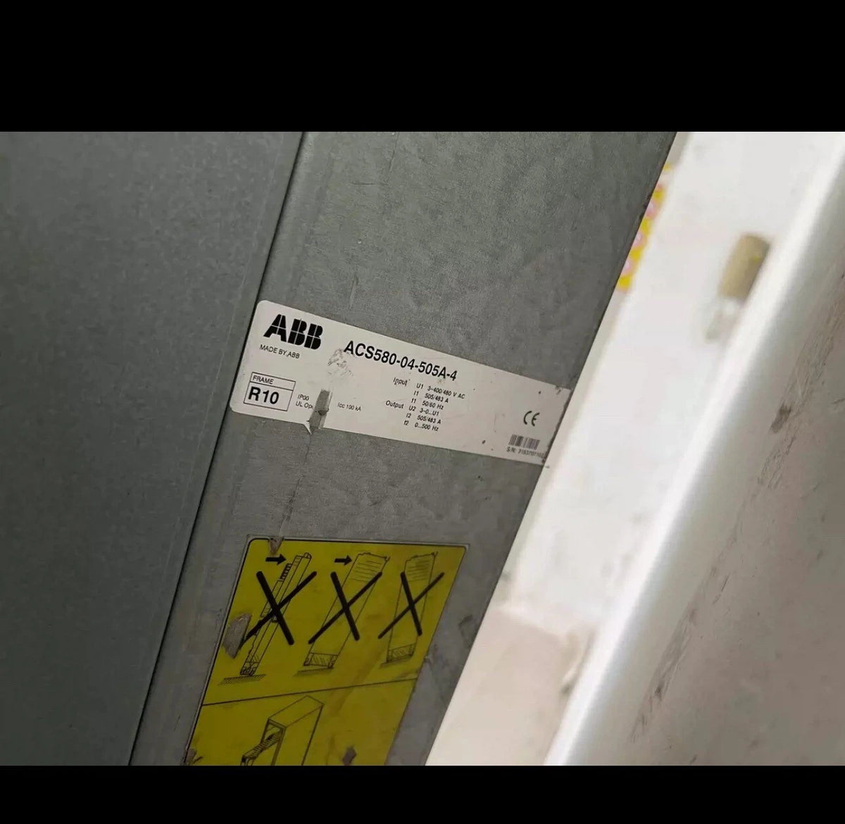 ABB ACS580-04-505A-4 Variable Frequency Drive