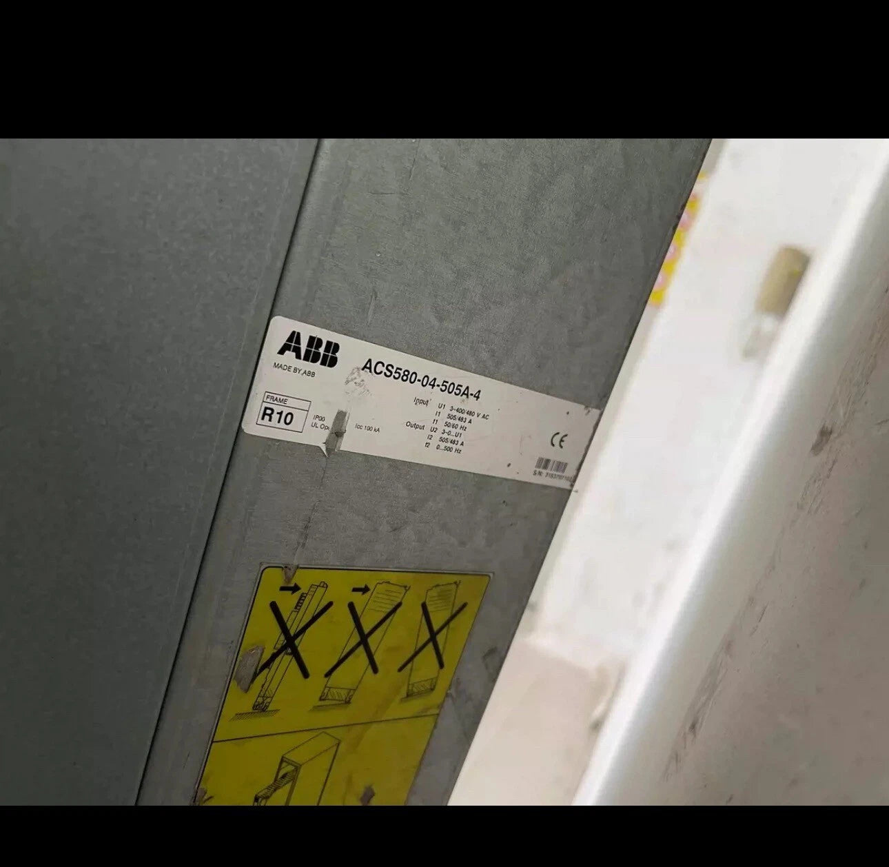 ABB ACS580-04-505A-4 Variable Frequency Drive