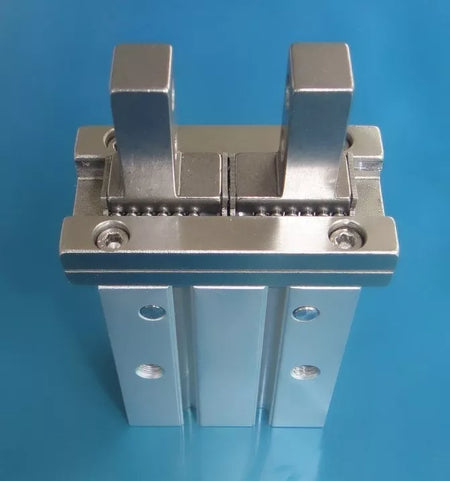 One New SMC MHZ2-16D MHZ216D Cylinder with Expedited Shipping