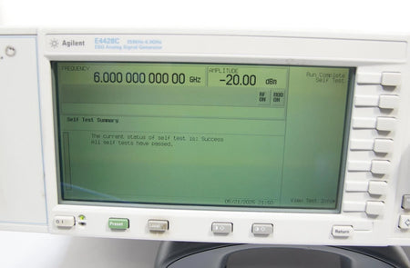 Agilent E4428C 250 kHz - 6.0GHz ESG Analog Signal Generator OPT UNB 506