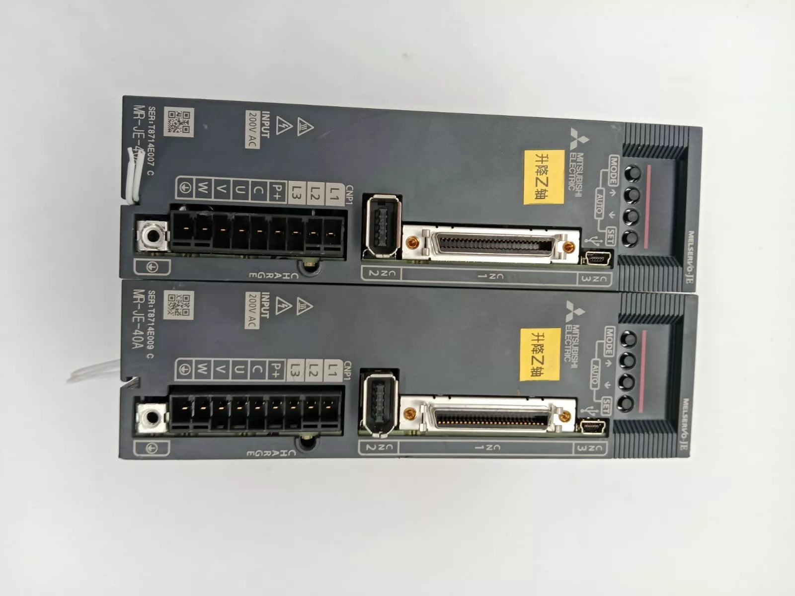 Mitsubishi Electric MR-JE-40A AC Servo Amplifier Digital Drive CNC Automation