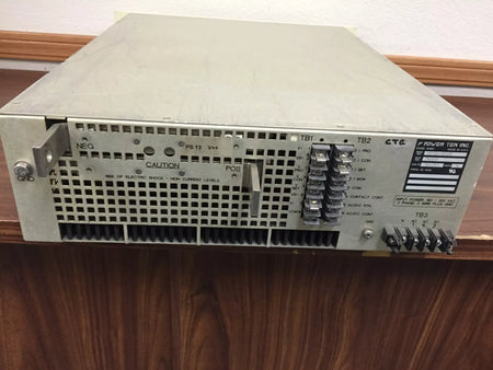 Power Ten 4600D-20125 DC Power Supply 0-20 Volts DC 0-125 AMPS Heavy Duty