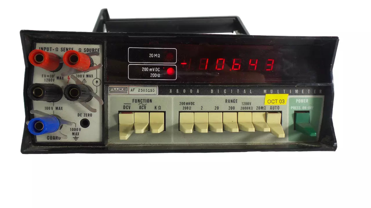FLUKE 8800A Digital Multimeter - Reliable Multifunctional Tool