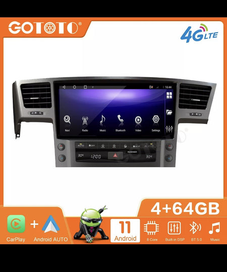 12.5-Inch Android Car Radio Stereo for Lexus LX570 2007-2015