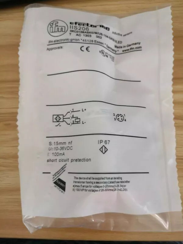 1PCS New IFM IIS206 Proximity Switch Sensor In Box Expedited Shipping