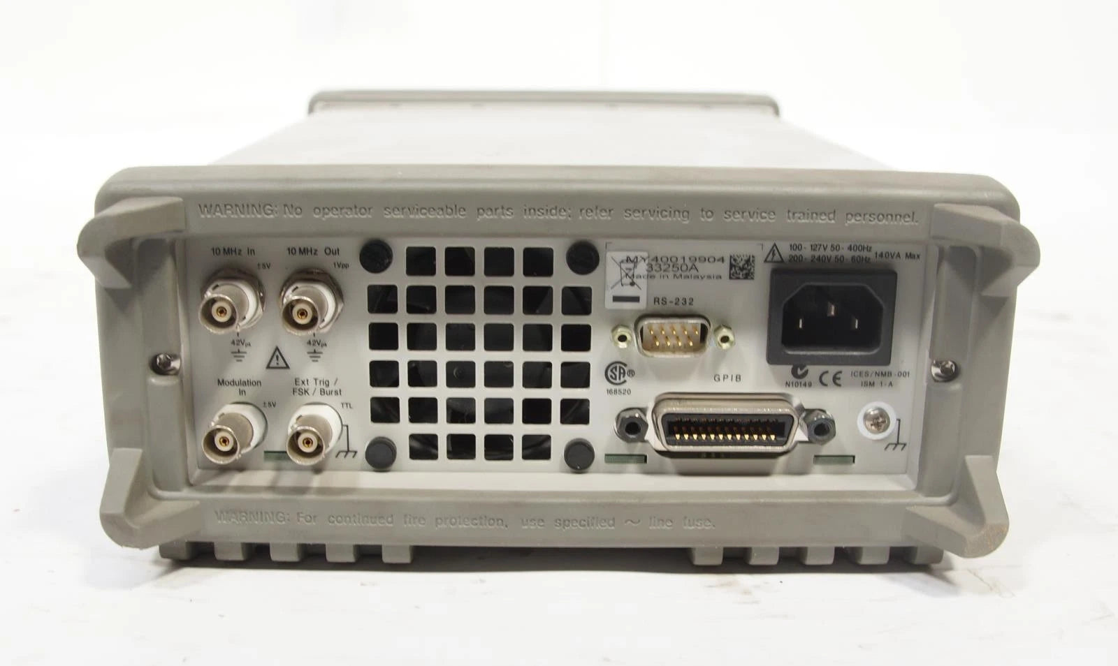 Agilent / Keysight 33250A 80 MHz Function / Arbitrary Waveform Generator