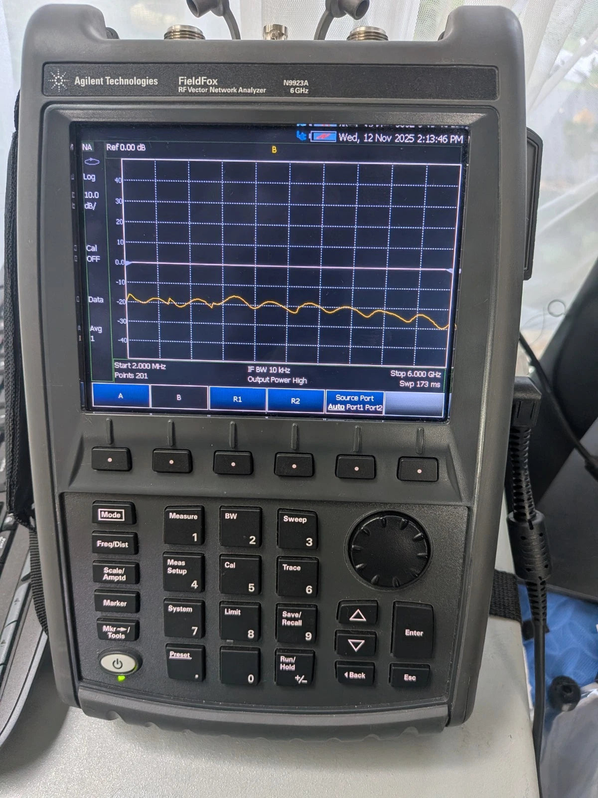 Keysight Agilent VNA Vector Network Analyzer Fieldfox N9923a Cal'd! 6 GHz Opts!