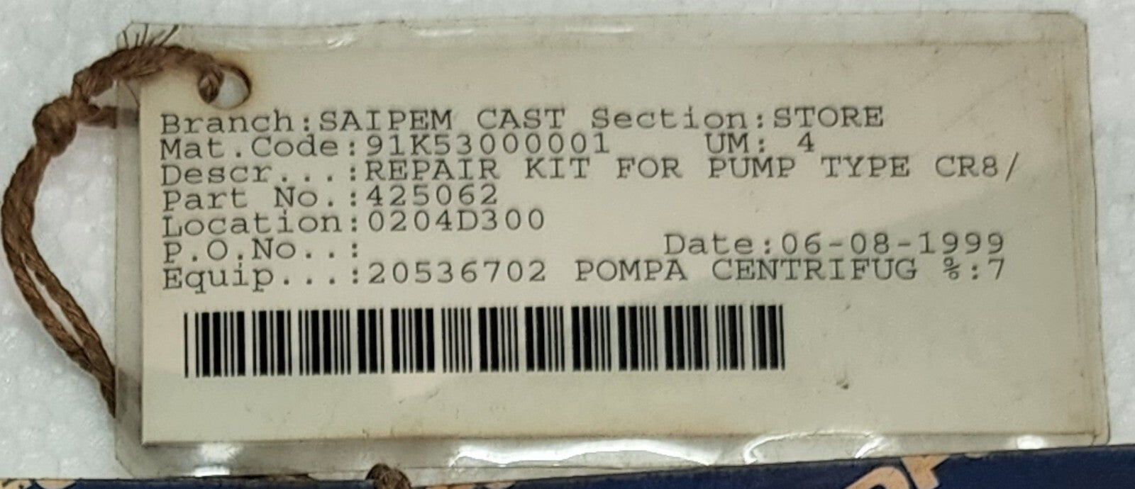 Grundfos CR CRN 8/16 Service Kit Seal CR 425062