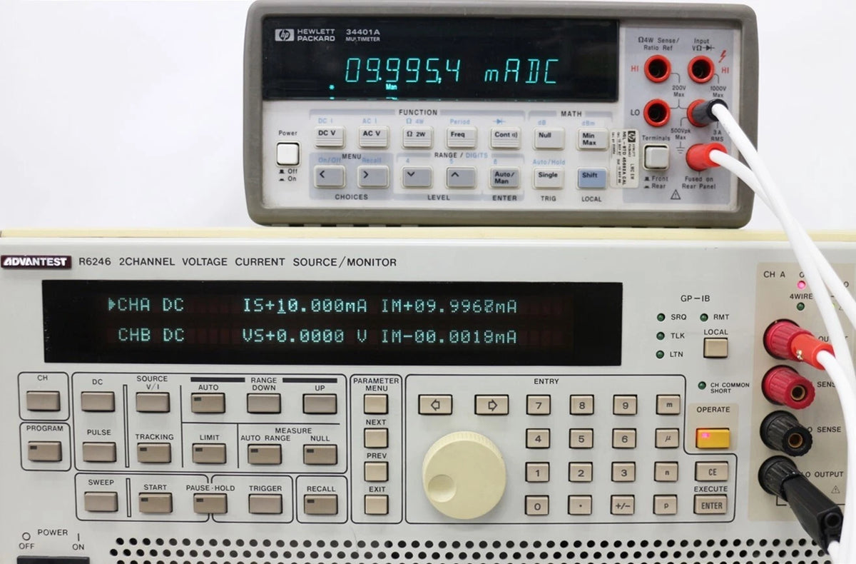 Advantest R6246 2ch 220V 20A Voltage Current Source/Monitor