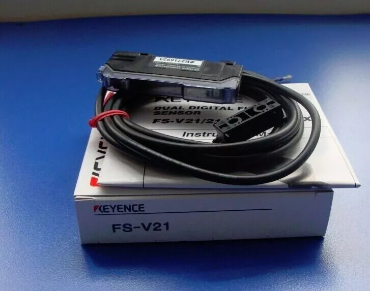 KEYENCE FS-V21 Digital Fiber Optic Amplifier Sensor Cable FSV21