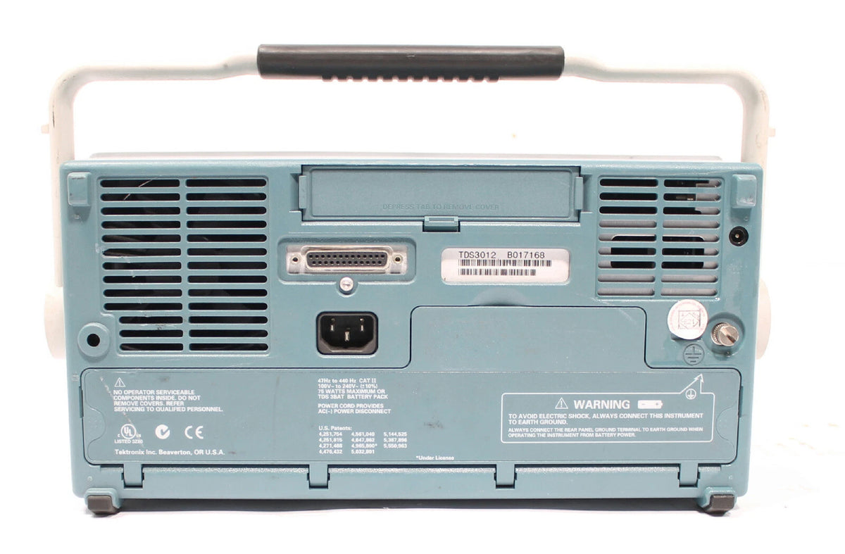 Tektronix TDS3012 2 CH Digital Phospor Oscilloscope 100 MHz, 1.25 GS/s DPO